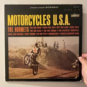 The Hornets - Motorcycles USA LP vintage vinyl record garage